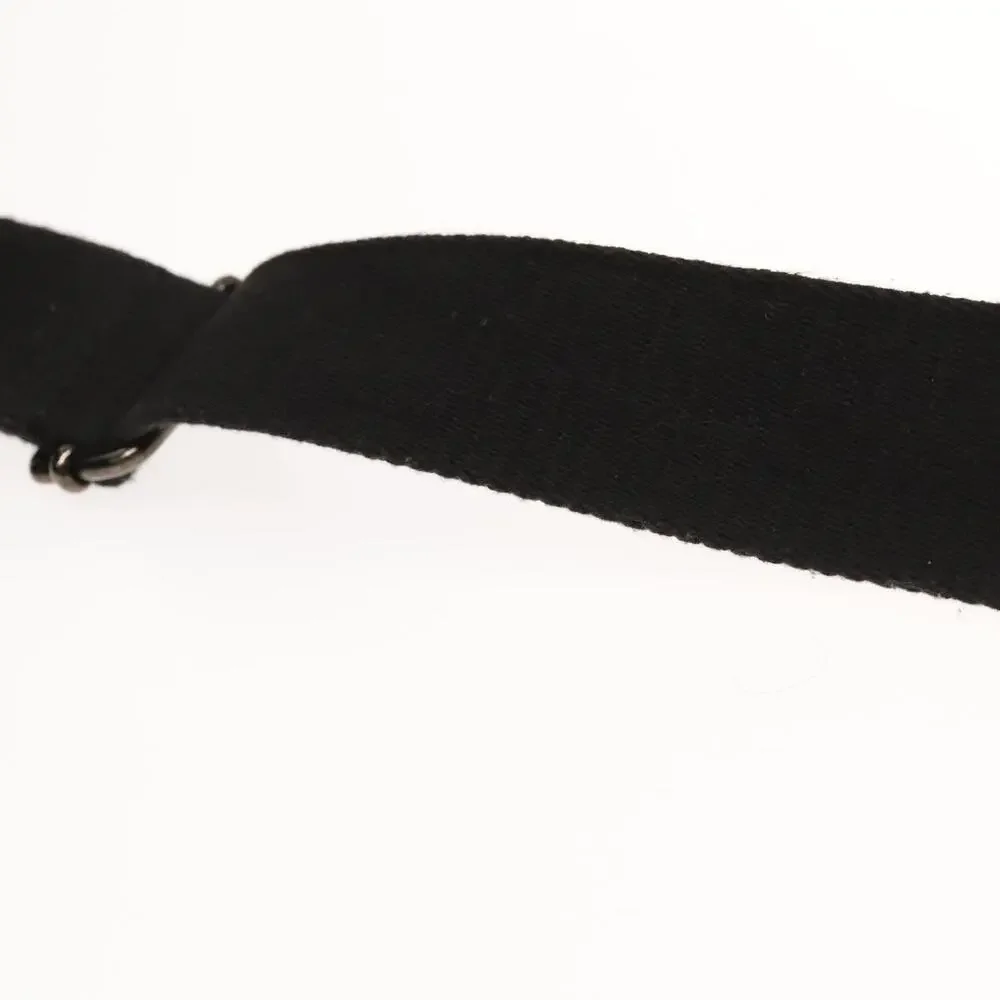 Versace Leather Shoulder Bag Black